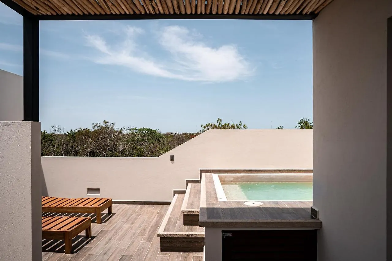 Casai - Boho-Chic Penthouse With Private Pool In La Veleta Apartment Tulum